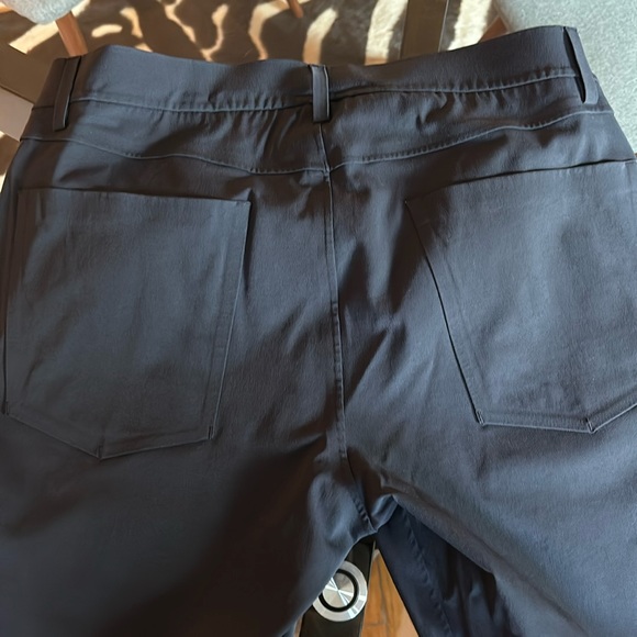Theory navy chino stretch trousers - Picture 5 of 5